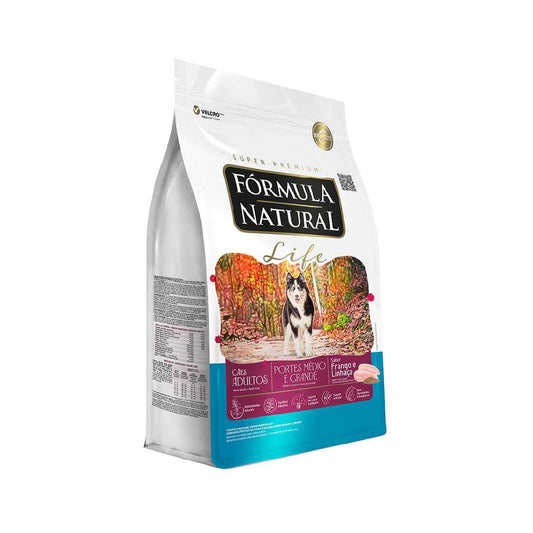 Fórmula Natural Life - Adultos - Médio & Grande - 15KG