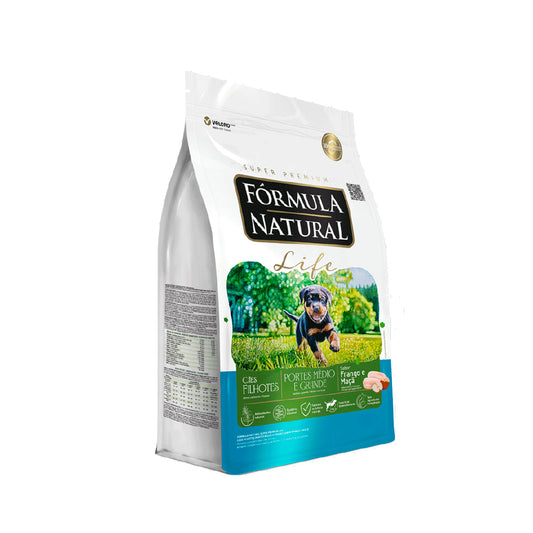 Fórmula Natural Life -  Filhotes - Médio & Grande - 15KG